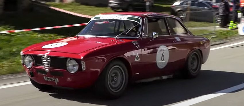 Alpha Romeo Giulia Sprint GTA 1965 de coches clásicos de competición 