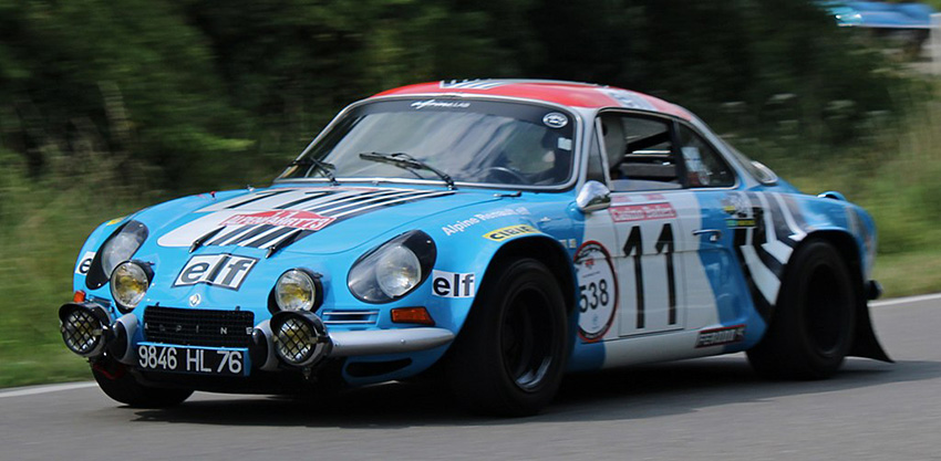 Alpine A110 - Coches clásicos de competición italianos